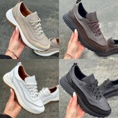 36-41 рр кросівки на платформі натуральна шкіра/замша чорний, білий, коричневий, бежевий