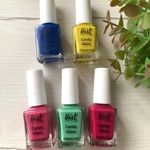 1 на вибір) лак для нігтів Lovit Candy Glaze) 15 мл