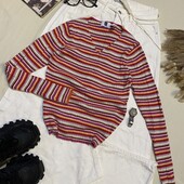 Яскрава кофтинка/джемпер у смужку