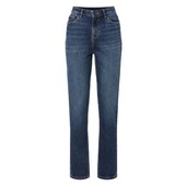 євро 44.стильні джинси щільні пряма нога висока посадка от Esmara.