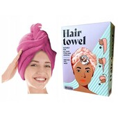Рушник з мікрофібри для волосся Hair towel one size