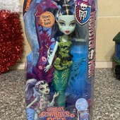 Monster High колекційна лялька Френкі Штейн русалка великий риф 2015рік Оригінал
