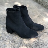 Замшеві черевики. Ботинки деми.