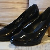 Оригинал! Натуральная лаковая кожа, 37р, 24 см