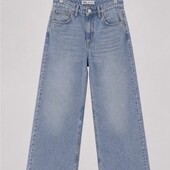 Стильні трендові джинси Zara wide leg, L