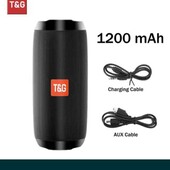 Портативна бездротова колонка TG117 Bluetooth