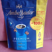 Розчинна кава Ambassador. 400 грм . Оригінал