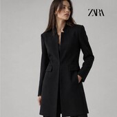 Подовжений блейзер-пальто Zara, М