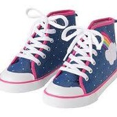 Стильні джинсові хайтопи-кеди Gymboree р13(устілка 19,5см)