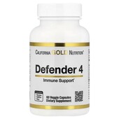 Засіб Defender 4 для зміцнення імунітету (вітаміни С,D, селен та цинк), 60 капсул