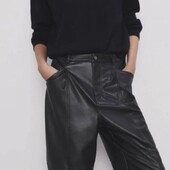 Брюки шкіра Zara