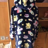 Меховушка, плюшева, халат, плаття, худи, L-XL. 146-170. Primark.слип, пижама
