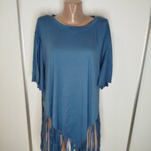 Футболка Shein curve 4XL з китицями Пог -68