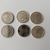 Обігова пам'ятна монета, набір 3