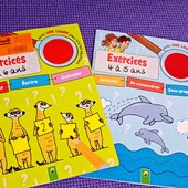 2 шт в лоте. логические развивашки 4-6 лет