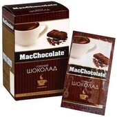 Останні! MacChocolate Гарячий Шоколад 10 пакетів в упаковці