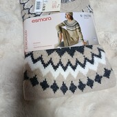6127..Чудова м'яка сукня 4% шерсть тепла сукня Esmara S36/38