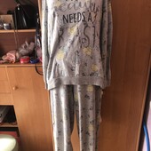 Пижама, комплект, костюм, 100% коттон, XL. Disney at George. стан нового