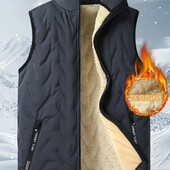 Стеганый, демисезонный жилет, еврозима на плюше, р. xxxl, наш 56-60