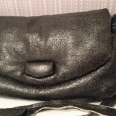 Сумка Zara mini metallic puffy crossbody (Оригінал)