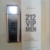 Тестер! Мужская парфюмированная вода Carolina Herrera 212 100мл.Vip