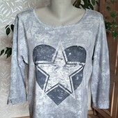 Реглан з принтом , розмір- L - XL