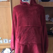 Меховушка, плюшева туника, кофта, худи, 2XL. слип, пижама