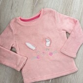Primark.Плюшева кофта для дівчинки 98 см (24-36 м.)
