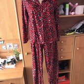 Пижама, комплект, размер S. 100% велюр, Matalan. ідеал