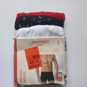 3 шт в лоті труси боксери чоловічі esmara men L