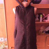 Жилет, жилетка, тепла, внутрі синтепон+шерпа, р. 12 р. 152 см, Shein. в ідеалі