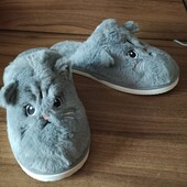 Класнючие тапули ! Котики. На ногу 25-26 см