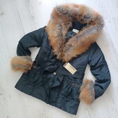 ⚜️2 Куртка з шикарним капюшоном, р.46. Розпродаж!