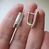 Серебряные серьги проба 925