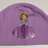 C&A Disney. Трикотажная шапочка на осень. София 104-122 размер.