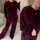 Теплый костюм люкс качество альпака кроль