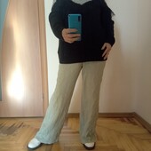 Теплый красивый свитер с бахромой, размер 14-16 M&S Collection