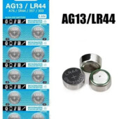 Батарейка аlkaline вattery AG13 LR44 357а блістер 10 штук Blue 11.5х5.2 мм