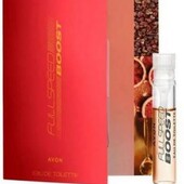Листовка с пробным образцом Avon Full Speed Boost для него
