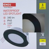 водостійкий світлодіодний точковий світильник 4,5w